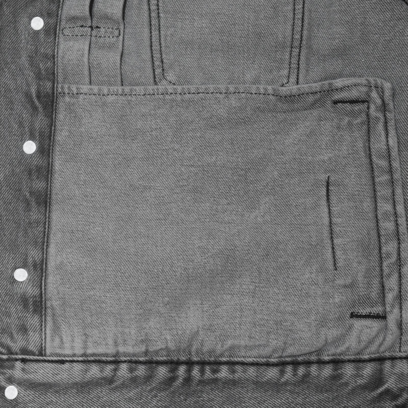 TRUCKER DENIM JACKET WASHED / GREY