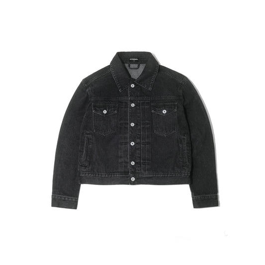 TRUCKER DENIM JACKET WASHED / BLACK