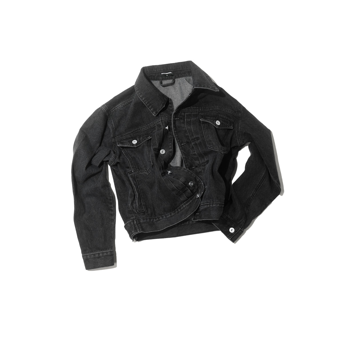 TRUCKER DENIM JACKET WASHED / BLACK