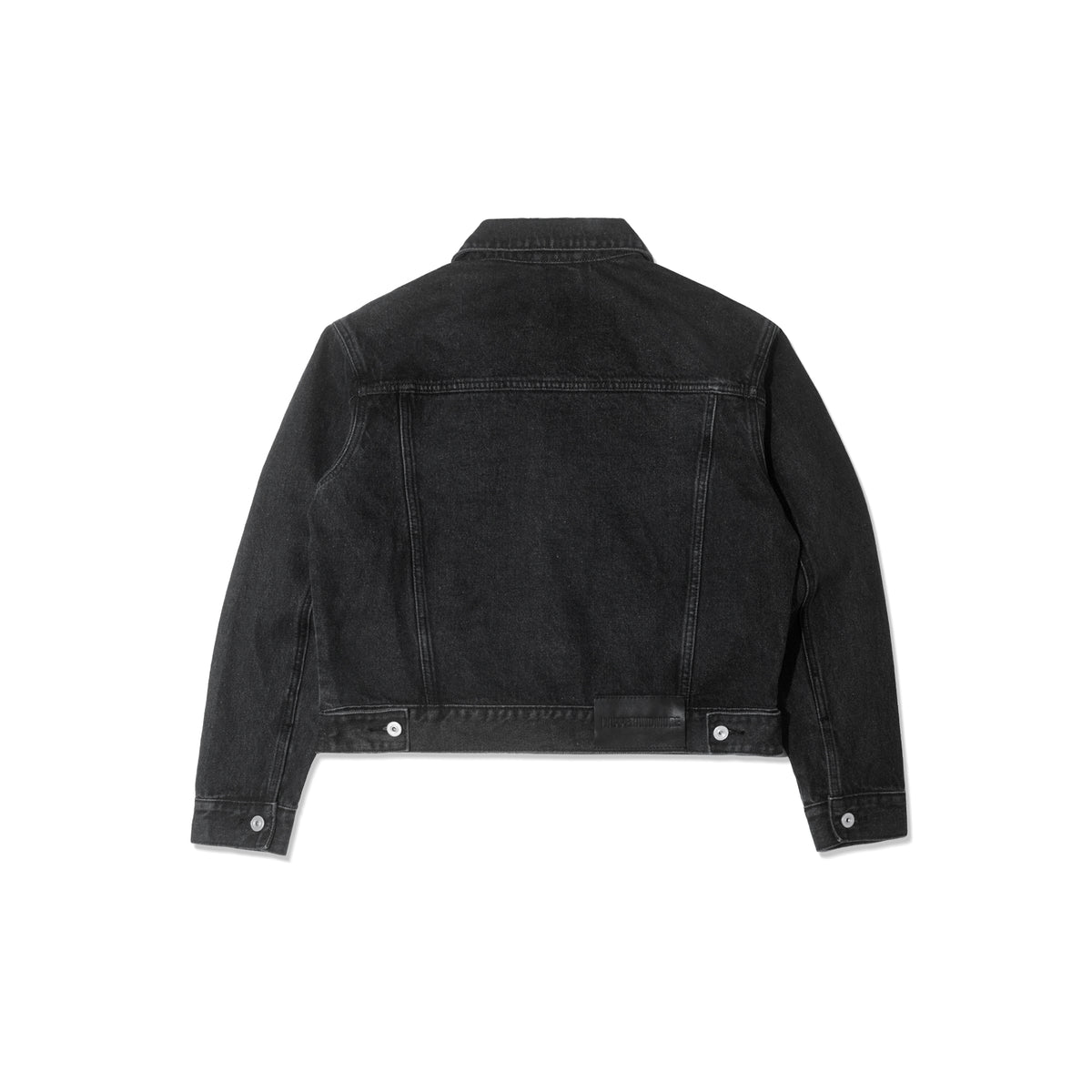 TRUCKER DENIM JACKET WASHED / BLACK
