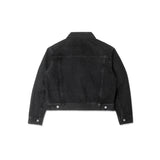 TRUCKER DENIM JACKET WASHED / BLACK