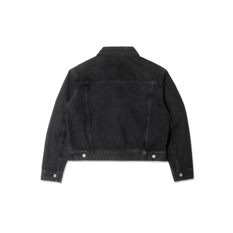 TRUCKER DENIM JACKET WASHED / BLACK