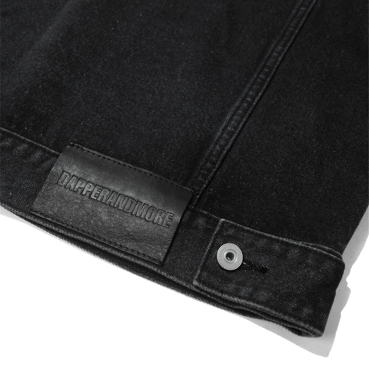 TRUCKER DENIM JACKET WASHED / BLACK