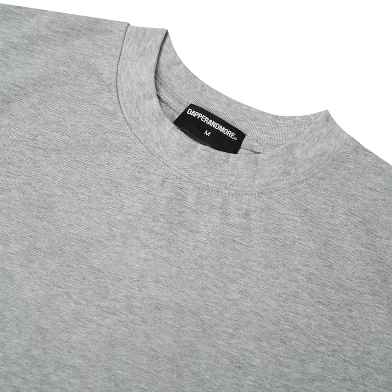 BOXY T-SHIRT/ HEATHER GRAY