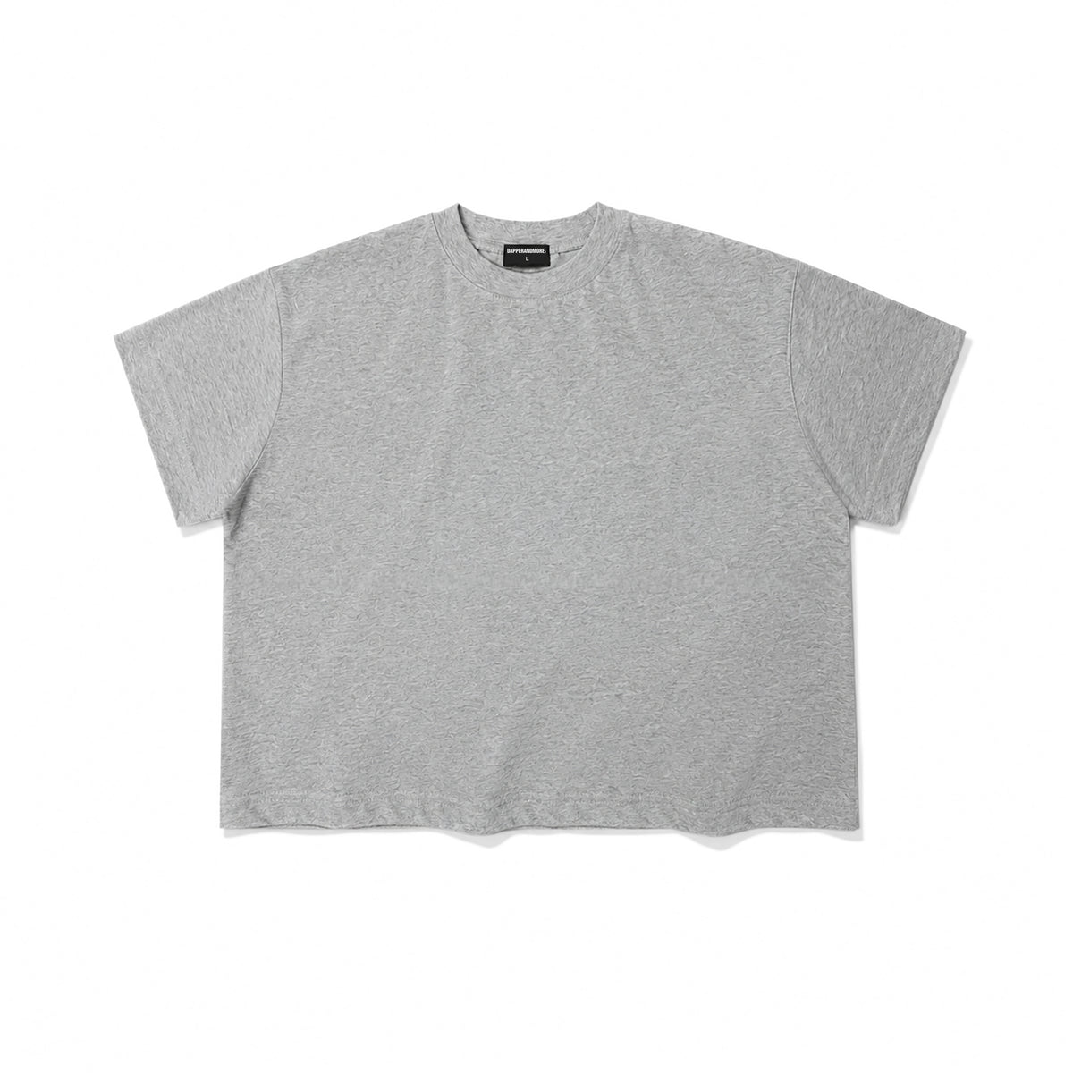 BOXY T-SHIRT/ HEATHER GRAY