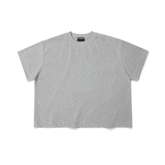 BOXY T-SHIRT/ HEATHER GRAY