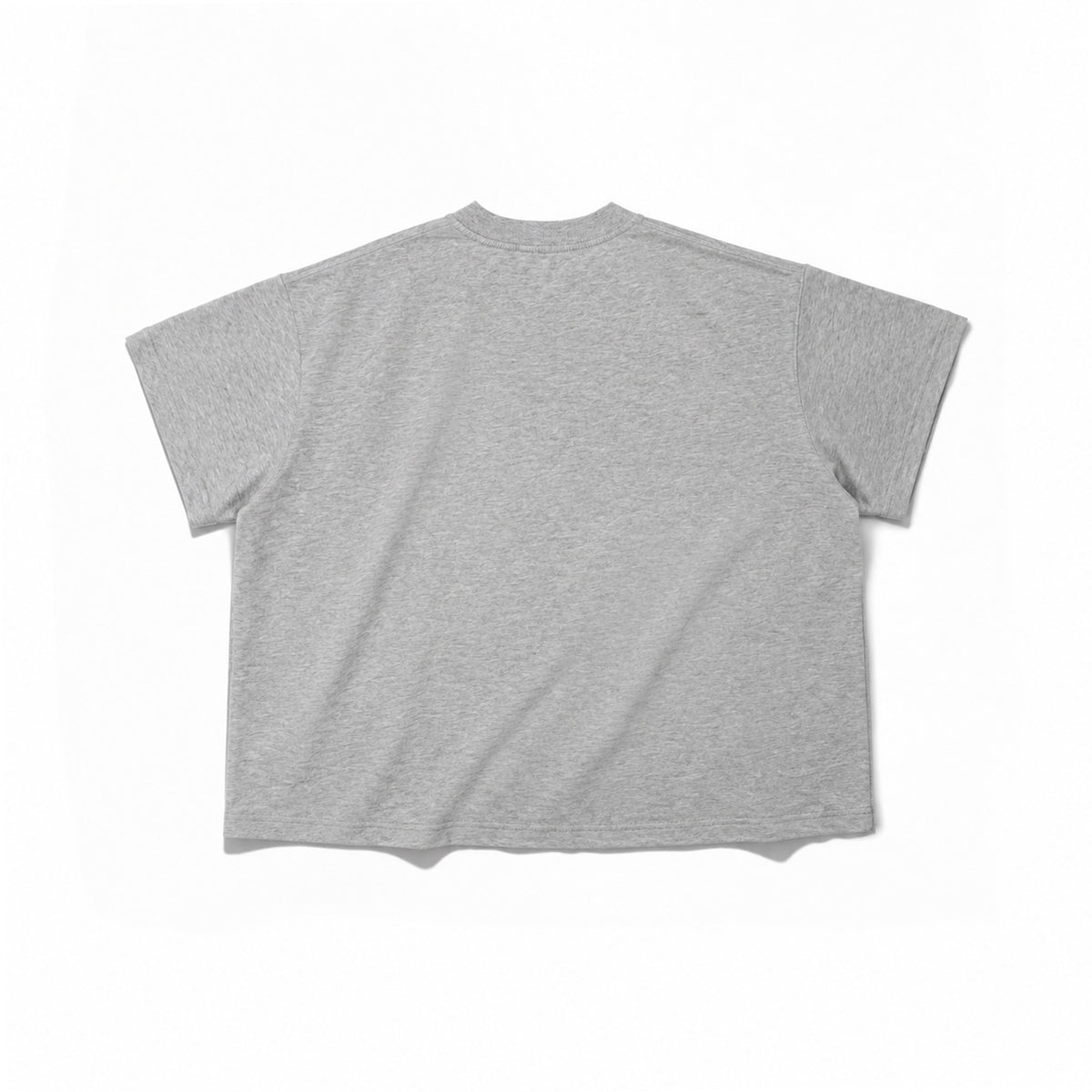 BOXY T-SHIRT/ HEATHER GRAY
