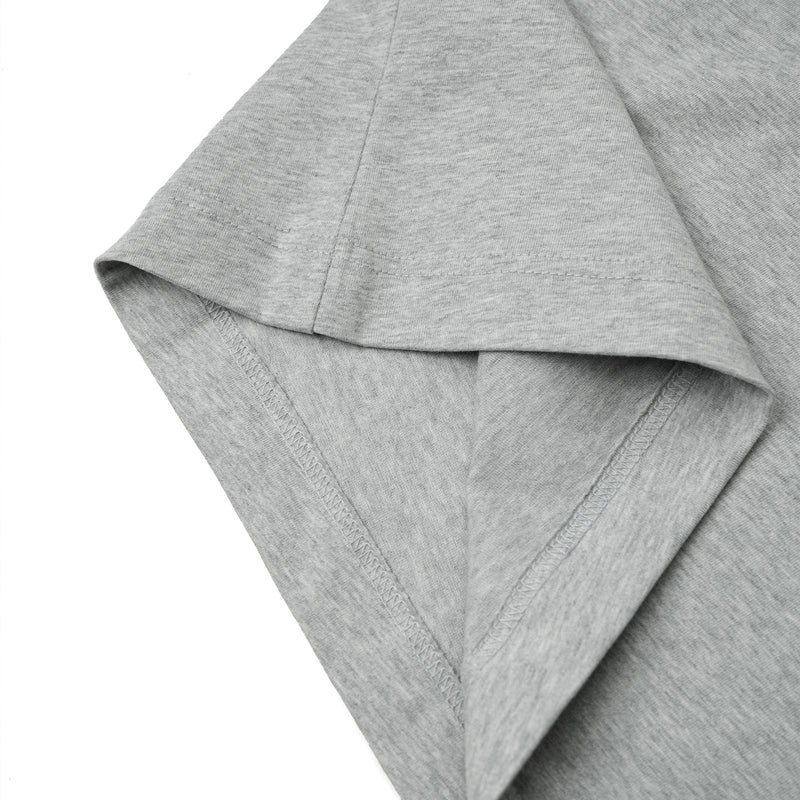 BOXY T-SHIRT/ HEATHER GRAY