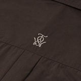 OWST MINI LOGO BACK SHIRT - BROWN 