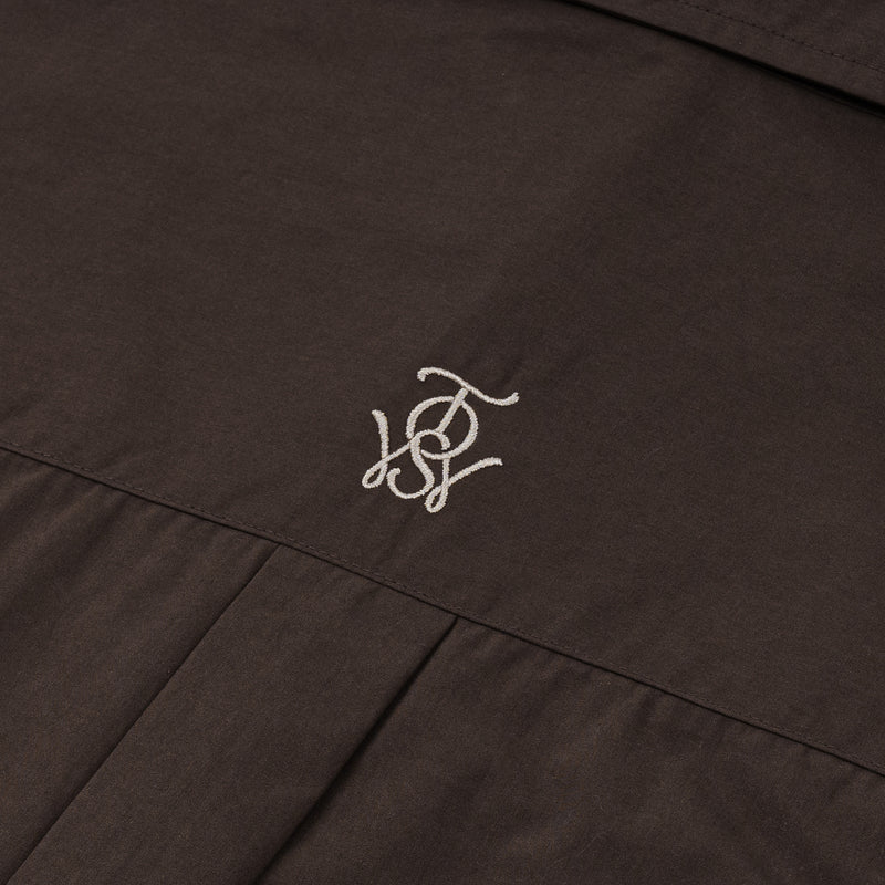 OWST MINI LOGO BACK SHIRT - BROWN 