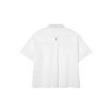 OWST MINI LOGO BACK SHIRT - CREAM
