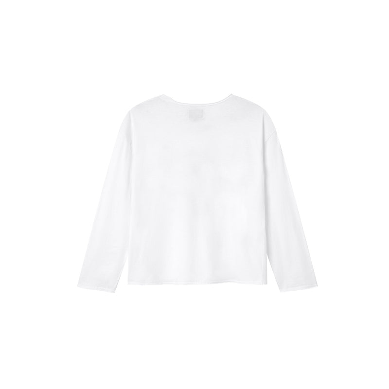 OWST NUOVI RICCI LONGSLEEVES TEE - WHITE 