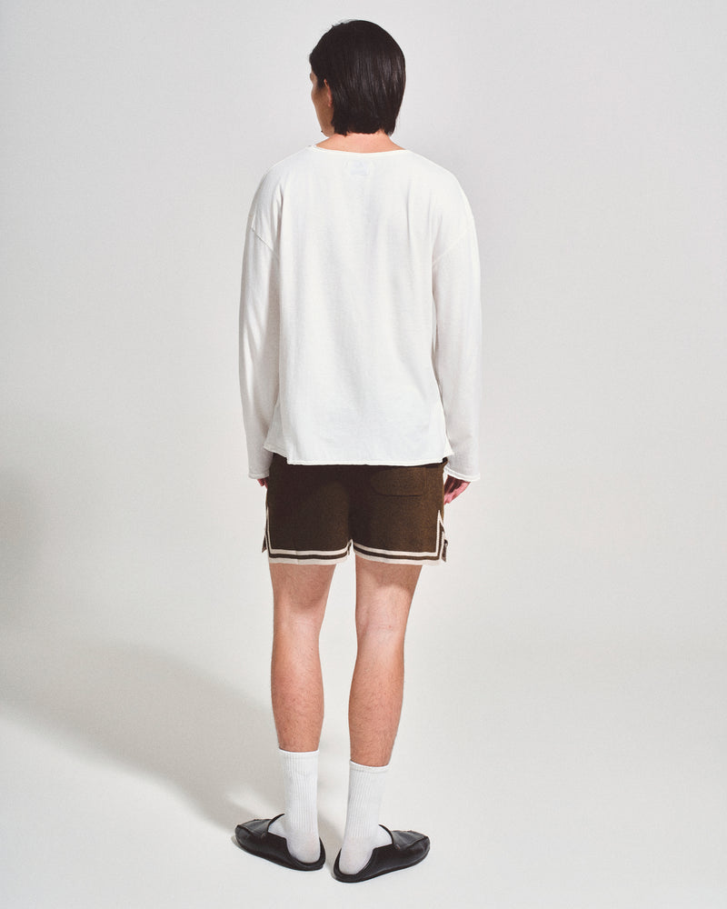 OWST NUOVI RICCI LONGSLEEVES TEE - WHITE 