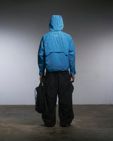 BASIC LINE WINDBREAKER JACKET/ BLUE
