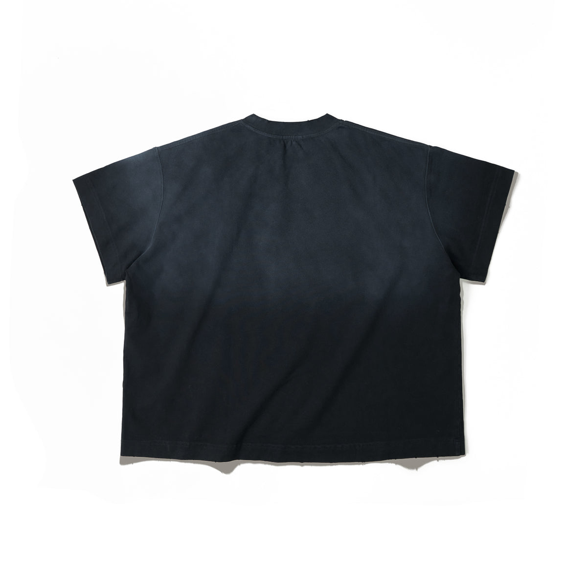 WASHED BOXY T-SHIRT/ BLACK