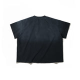 WASHED BOXY T-SHIRT/ BLACK