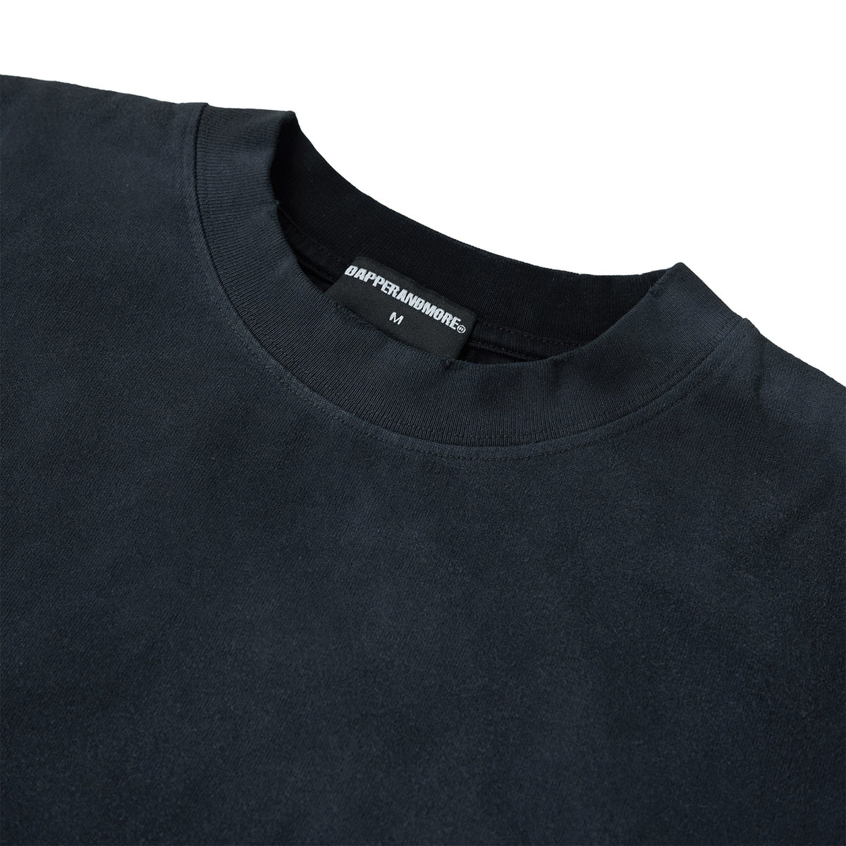 WASHED BOXY T-SHIRT/ BLACK