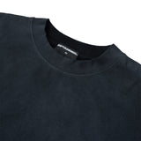 WASHED BOXY T-SHIRT/ BLACK