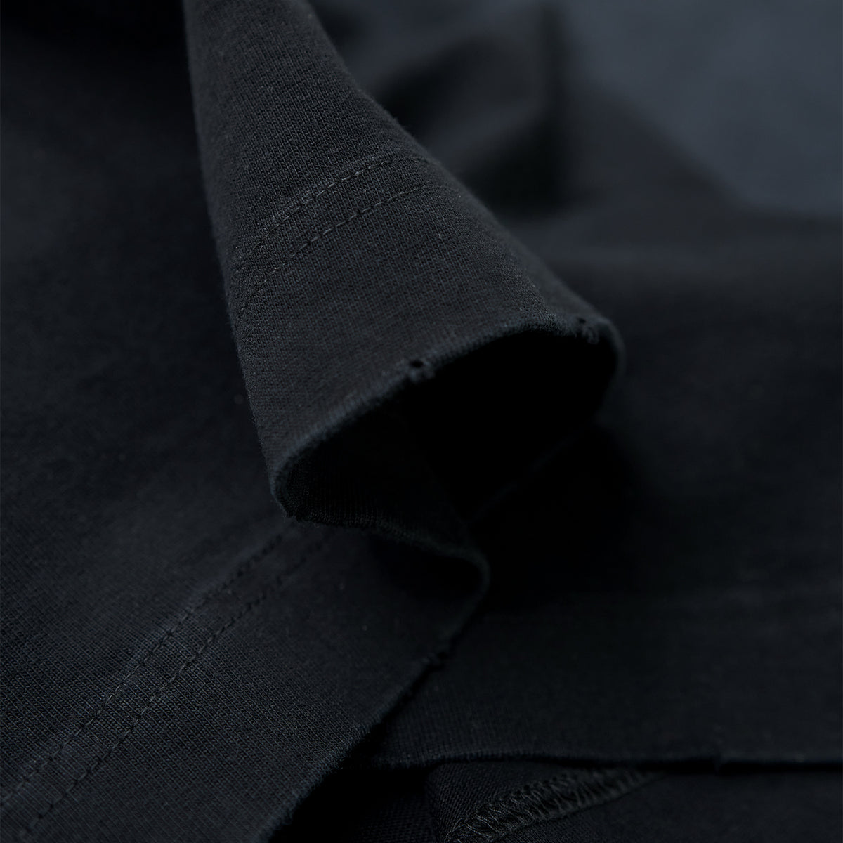 WASHED BOXY T-SHIRT/ BLACK