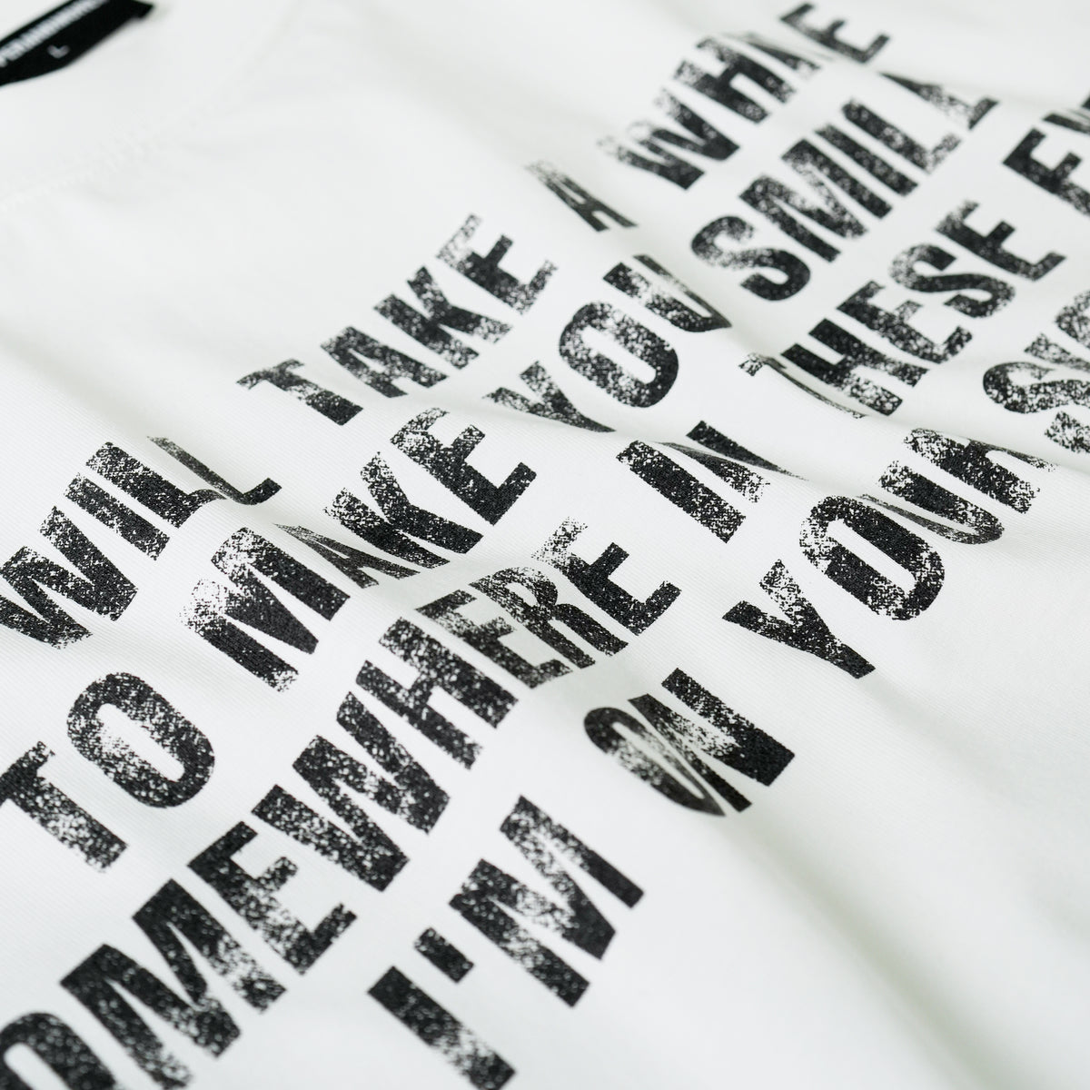 SPACE SONG T-SHIRT/ WHITE
