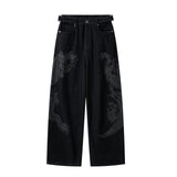 LONG FENG BAGGY DENIM PANTS