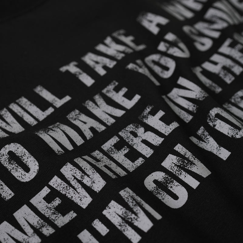 SPACE SONG T-SHIRT/ BLACK