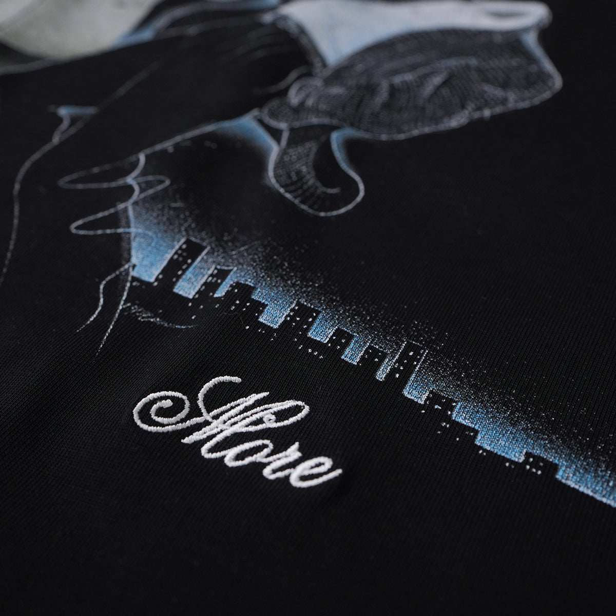 NIGHT DANCER T-SHIRT/ BLACK