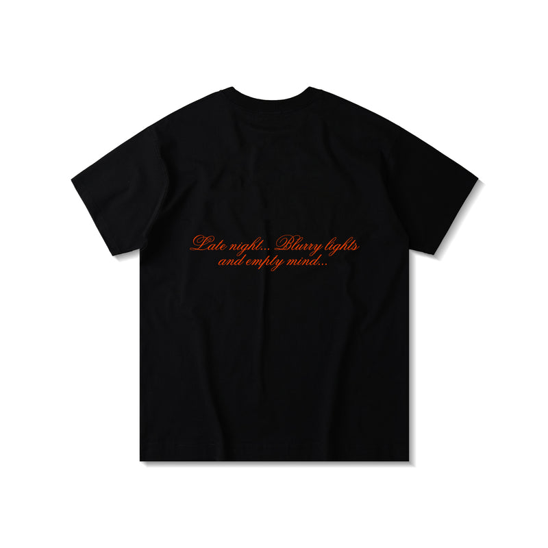 MELANCHOLY T-SHIRT/ BLACK