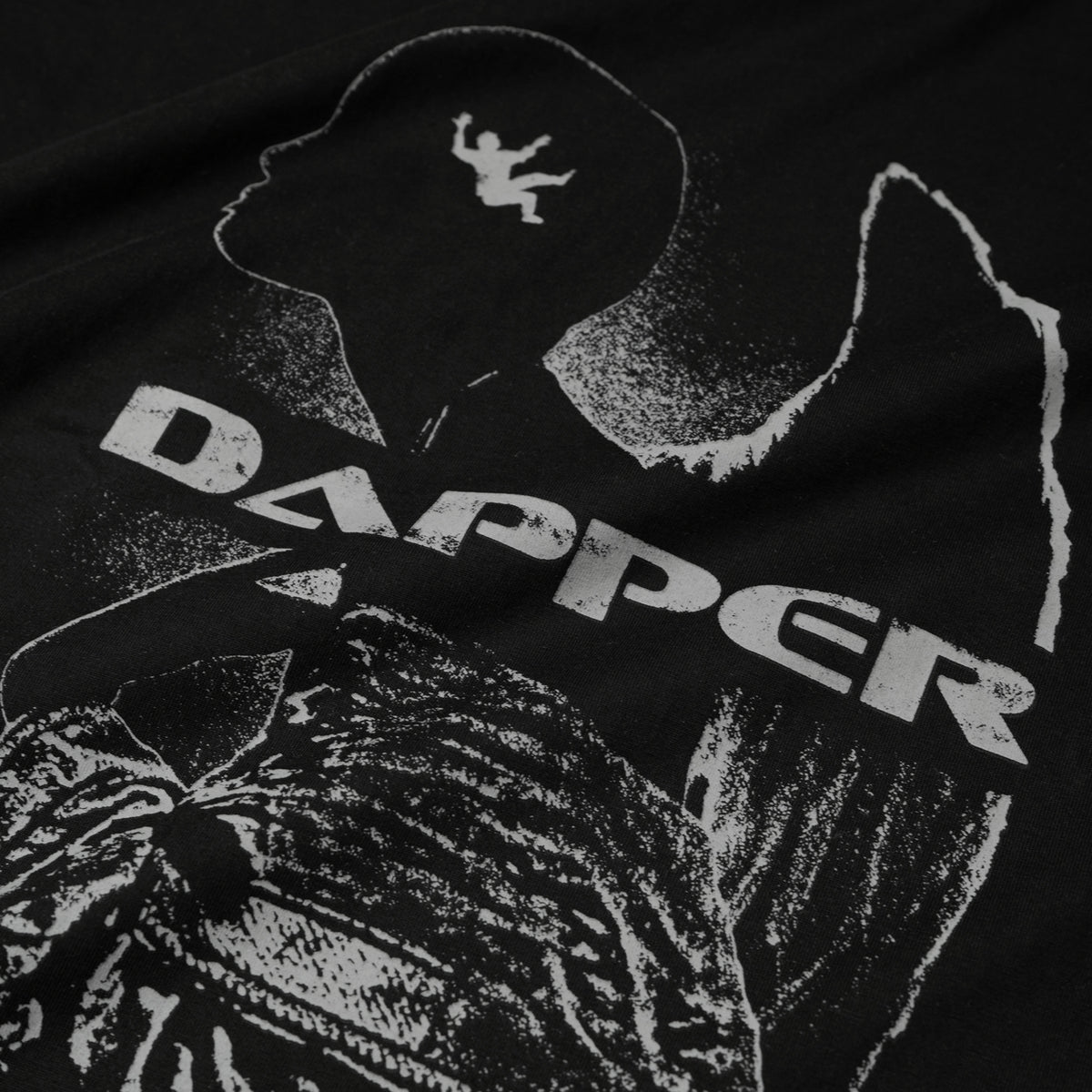 ANGELIC HUMAN T-SHIRT/ BLACK