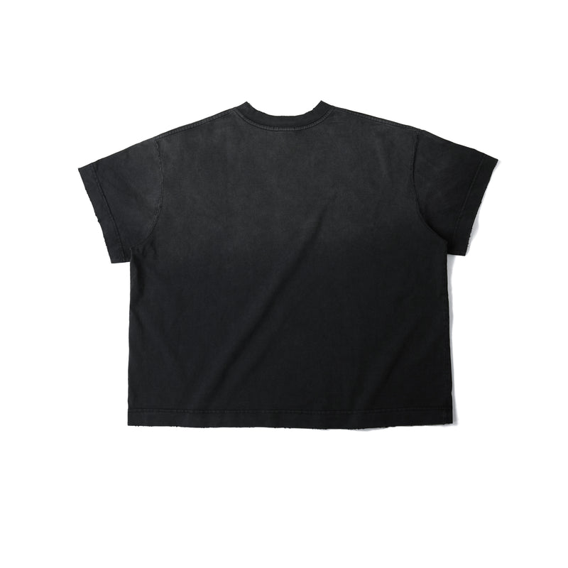 SKELETON HORSE WASH T-SHIRT/ BLACK