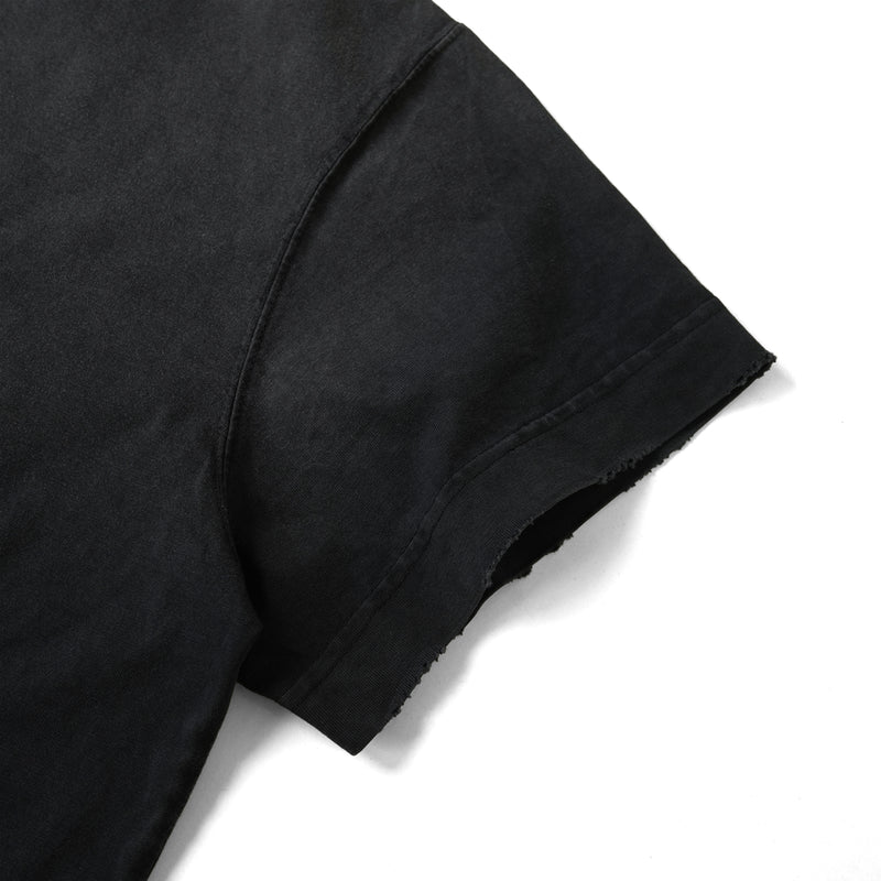 SKELETON HORSE WASH T-SHIRT/ BLACK