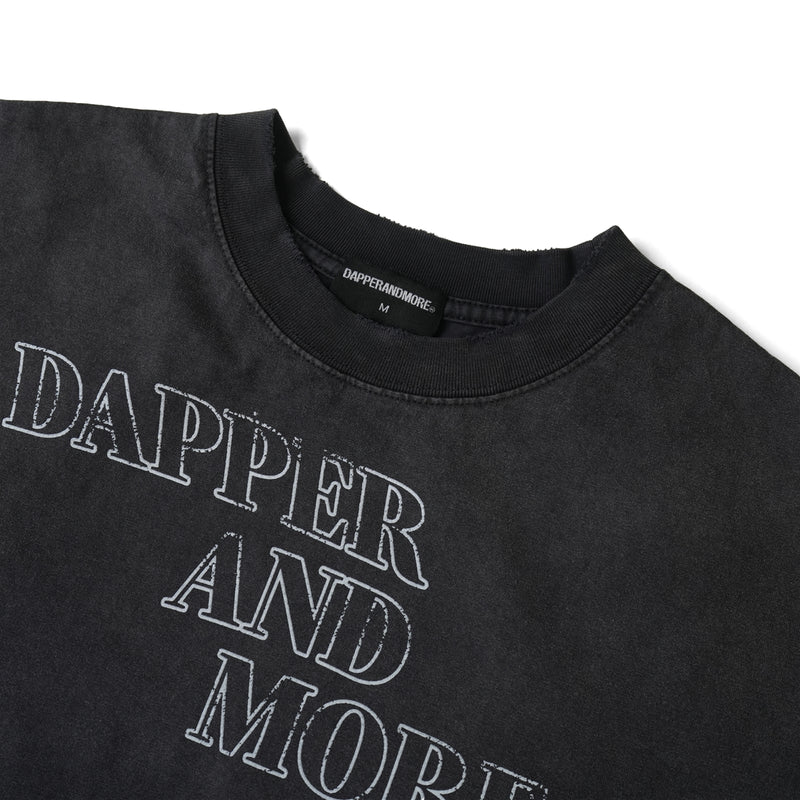 SKELETON HORSE WASH T-SHIRT/ BLACK