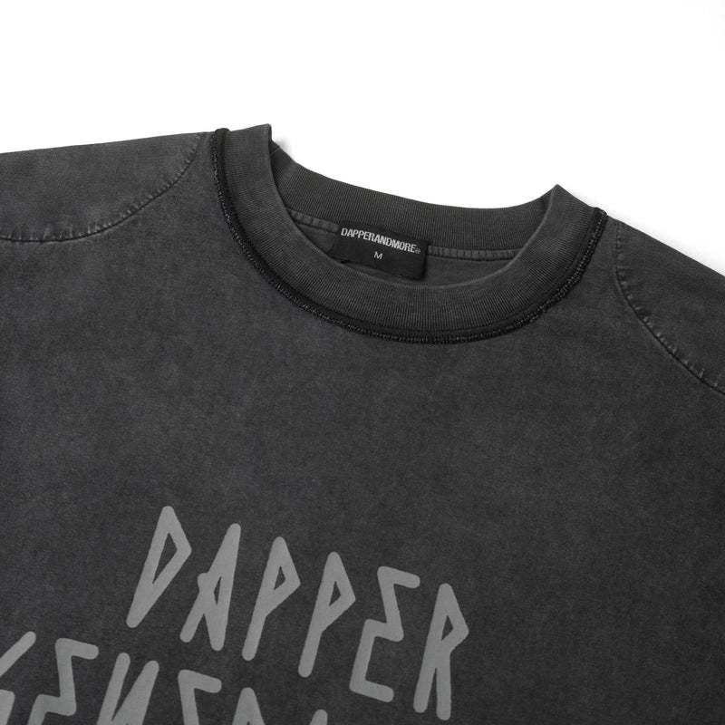 DAPPER GENERATION PADDED T-SHIRT/ BLACK