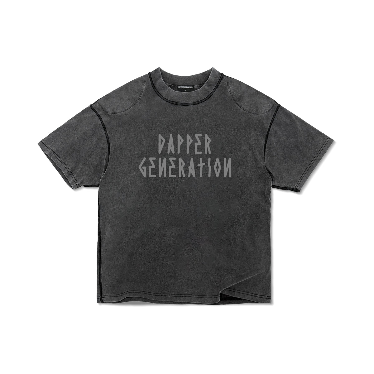 DAPPER GENERATION PADDED T-SHIRT/ BLACK