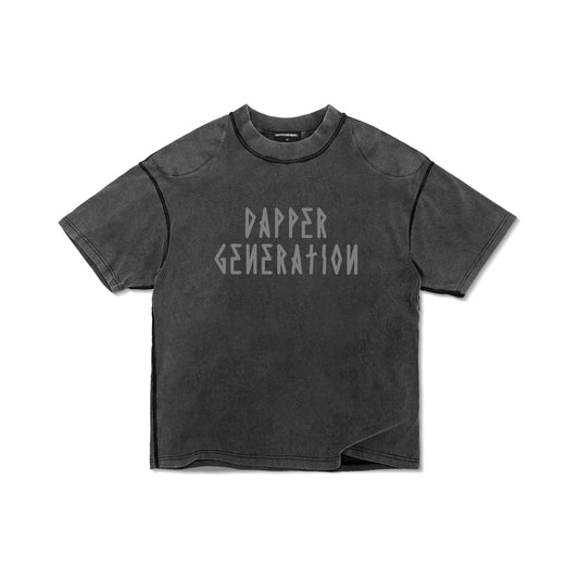 DAPPER GENERATION PADDED T-SHIRT/ BLACK