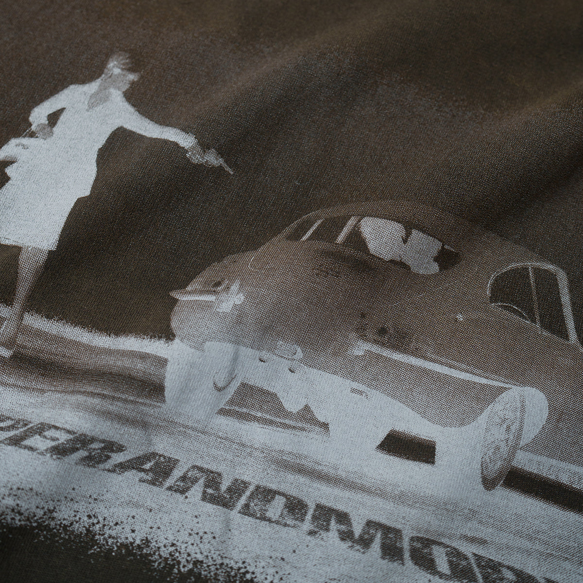 CHEATING LOVE T-SHIRT/ BROWN