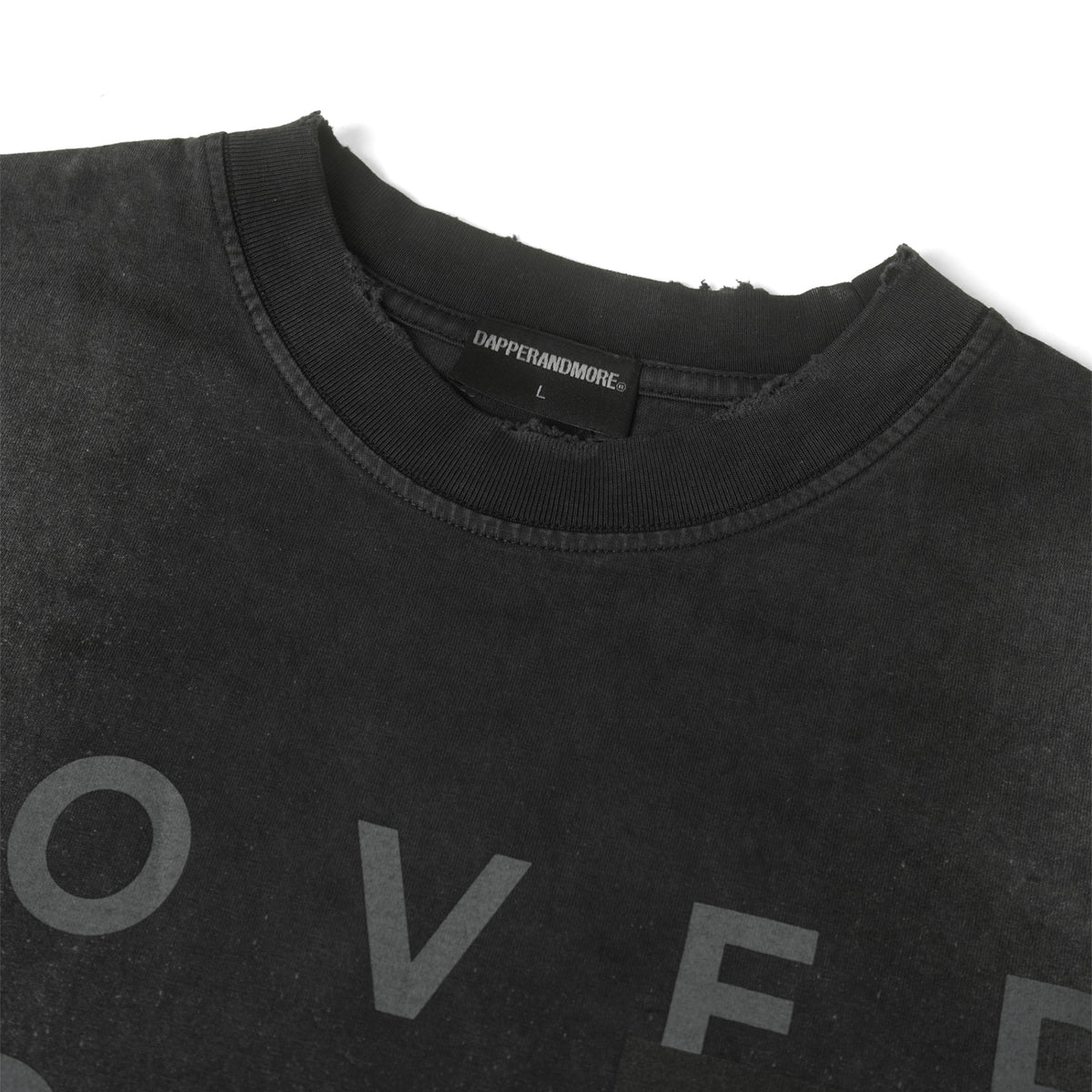 COVERED T-SHIRT/ BLACK