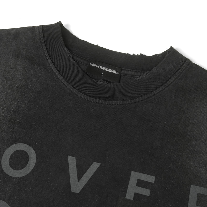 COVERED T-SHIRT/ BLACK