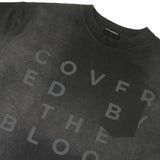 COVERED T-SHIRT/ BLACK