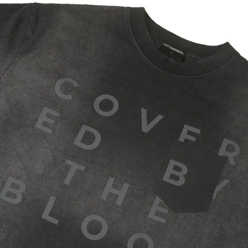 COVERED T-SHIRT/ BLACK