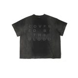 COVERED T-SHIRT/ BLACK