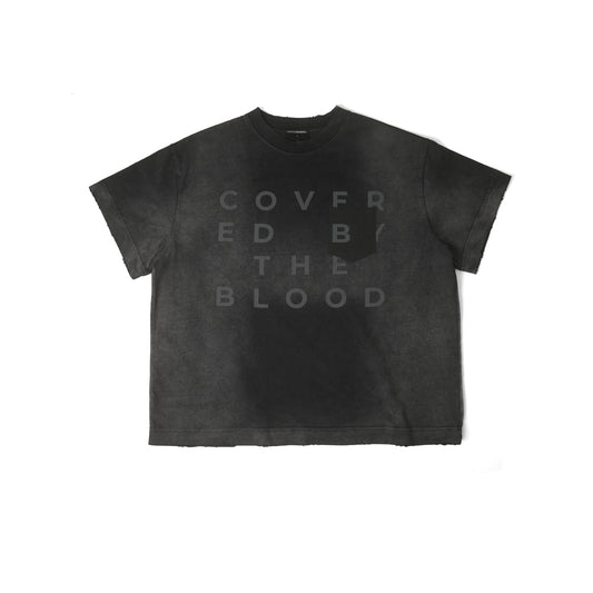 COVERED T-SHIRT/ BLACK