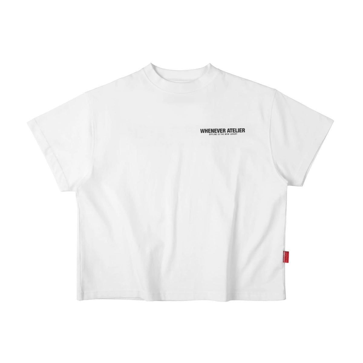 WHITE “WHENEVER” OFFLINE T-SHIRT