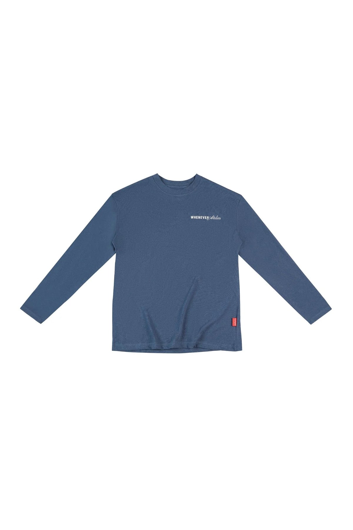 NAVY "WHENEVER" STAR MANIFESTO LONGSLEEVES