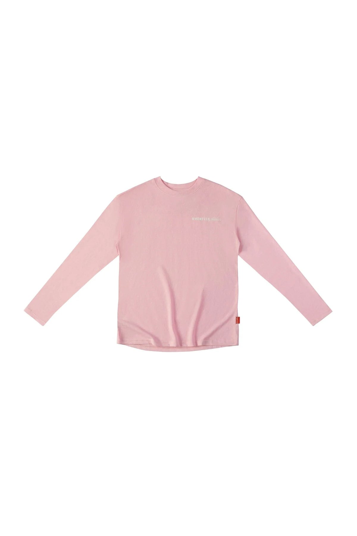 PINK "WHENEVER" STAR MANIFESTO LONGSLEEVES