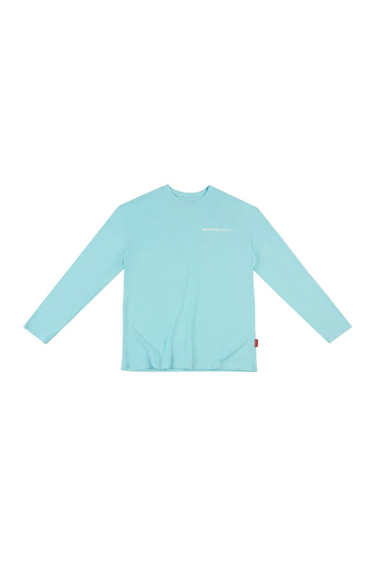 BABY BLUE "WHENEVER" STAR MANIFESTO LONGSLEEVES