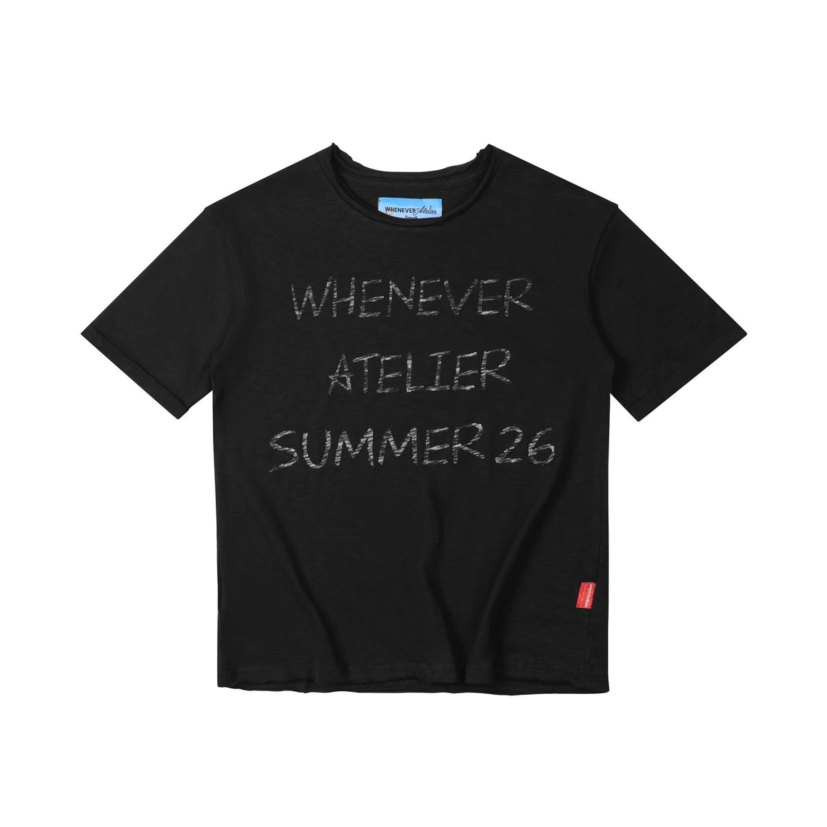 BLACK “WHENEVER” SUMMER 26 T-SHIRT