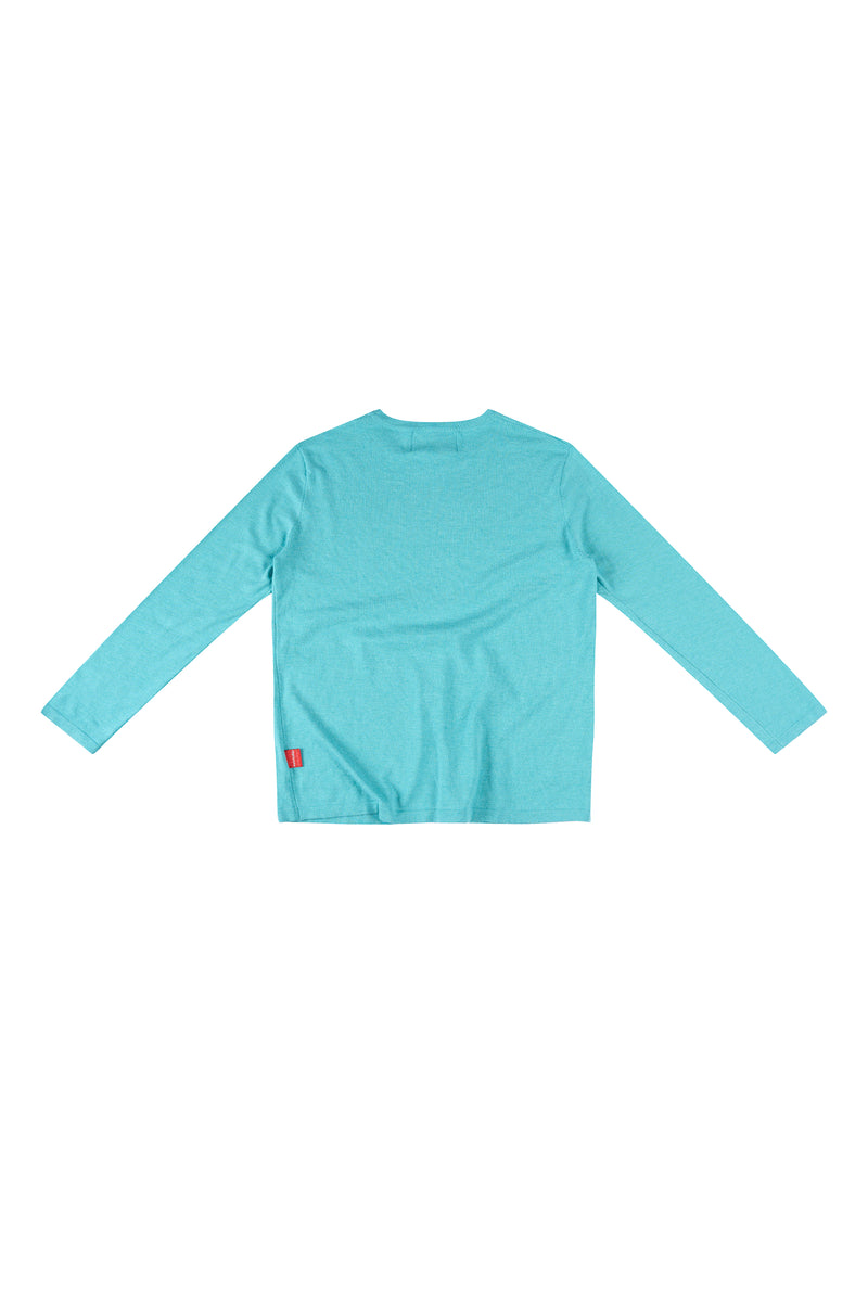 TIFFANY BLUE “WHENEVER” SAKURA LONGSLEEVES T-SHIRT