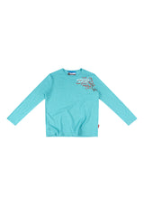 TIFFANY BLUE “WHENEVER” SAKURA LONGSLEEVES T-SHIRT