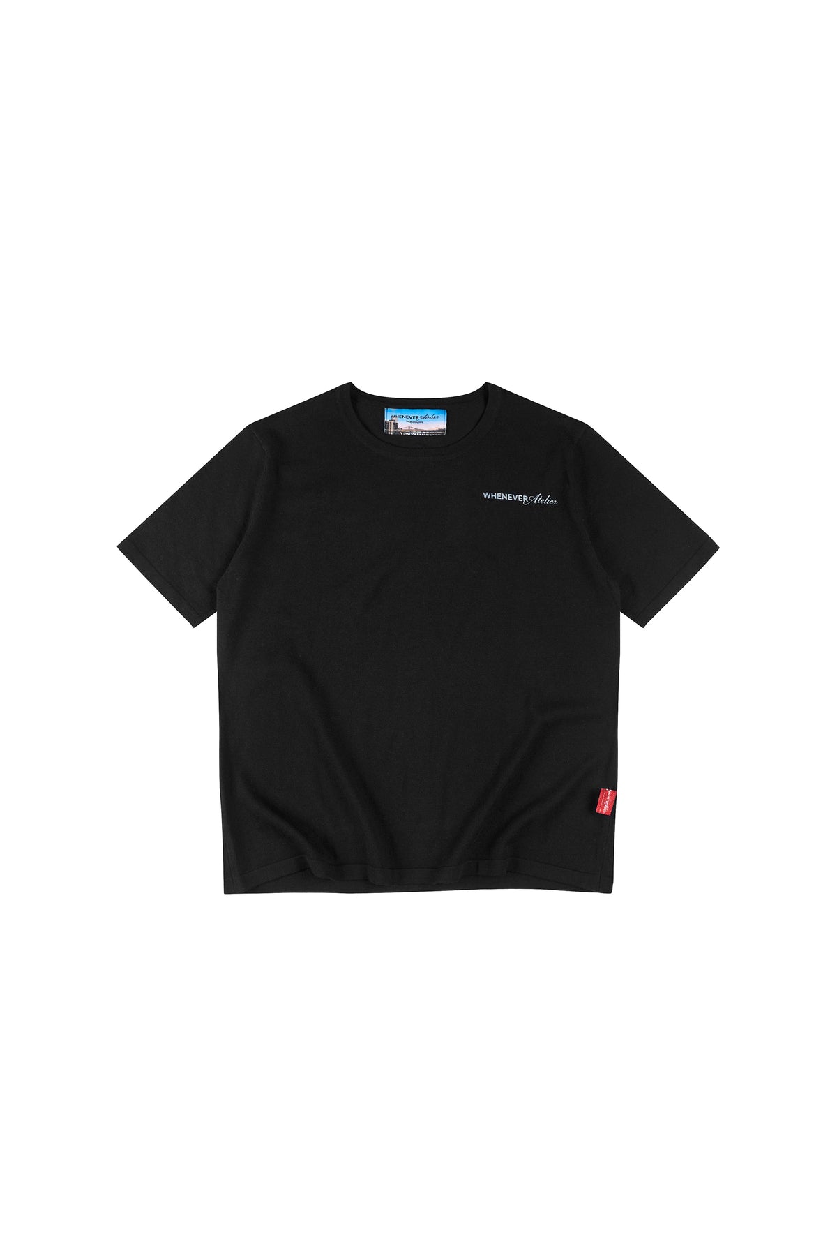 BLACK “WHENEVER” SAKURA LOGO